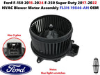 HVAC Blower Motor Assembly for Ford F150 F250 SD (2015–2024) FL3H-19846-AH