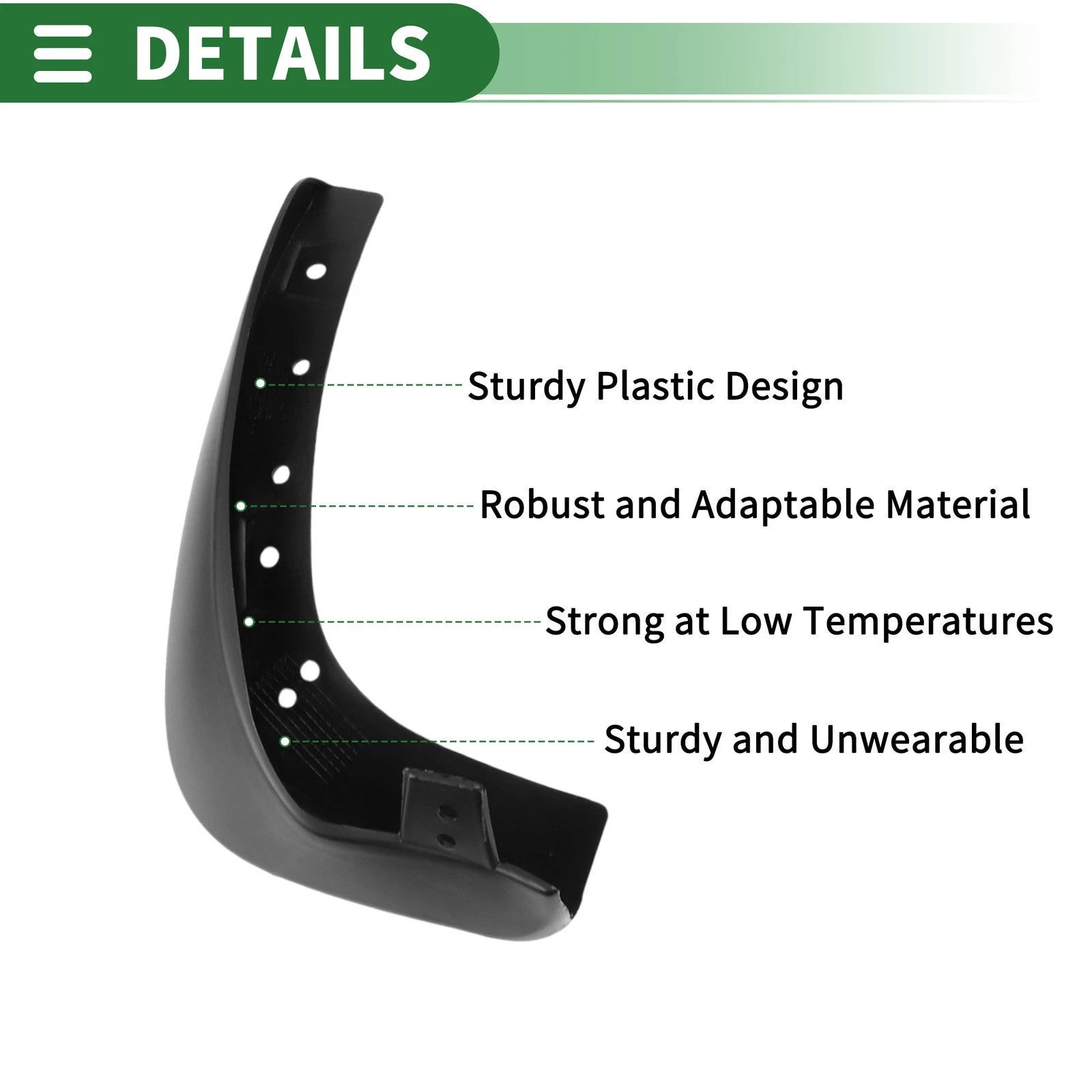 Set of 4 Mud Flaps Splash Guards for Nissan Livina/Geniss (2007–2015)