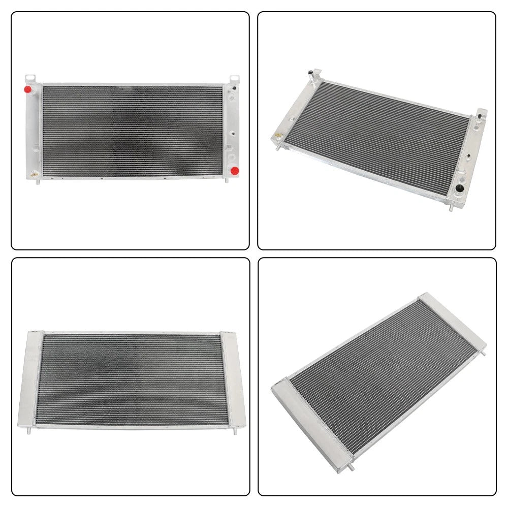 3-Row Aluminum Radiator for Chevy Silverado 1500 2500 HD (1999–2014)