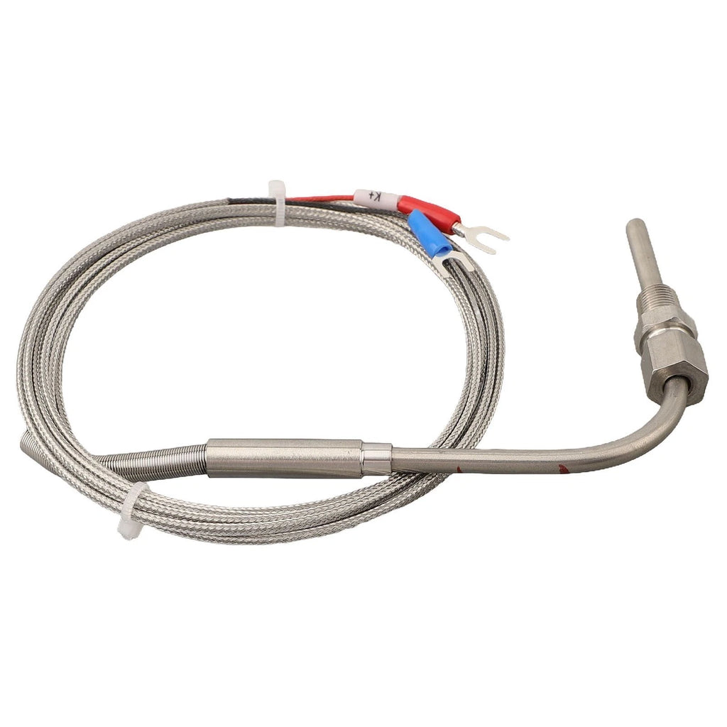 Threaded K Type Thermocouple Probe for Exhaust Temperature Monitoring