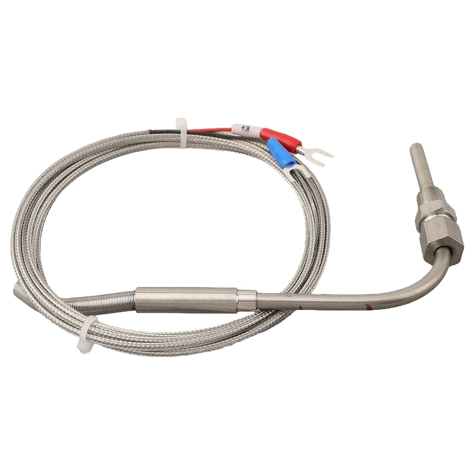 Threaded K Type Thermocouple Probe for Exhaust Temperature Monitoring