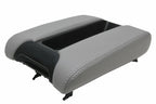 Leather Center Console Lid Armrest Cover for BMW E39 (1997–2003) Gray
