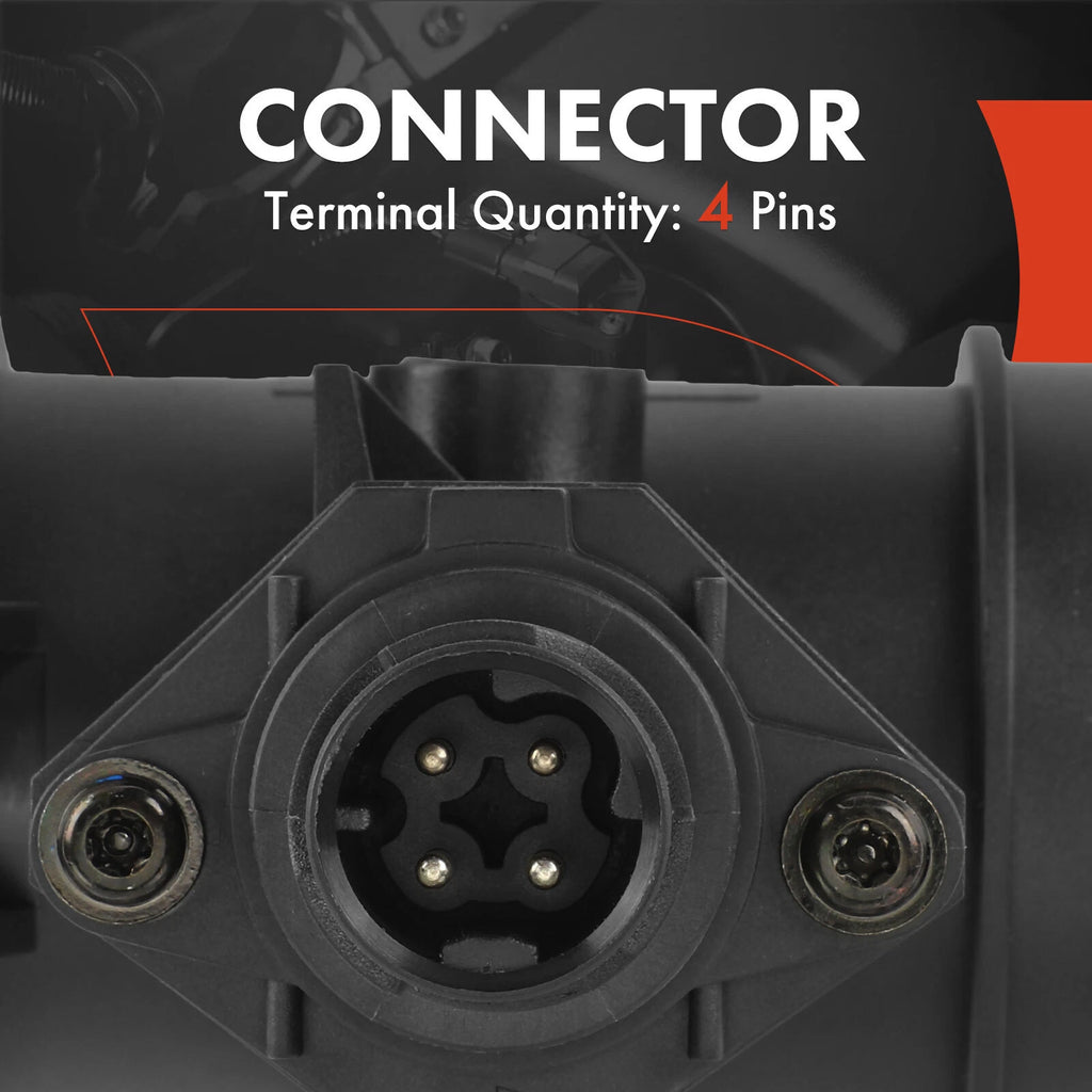 Mass Air Flow Sensor with Housing for BMW E36 318i (1996–1998) E38 750iL (1995–2001)
