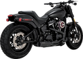 2-into-1 Hi-Output Short Exhaust for Harley (2018–2024) - Stainless