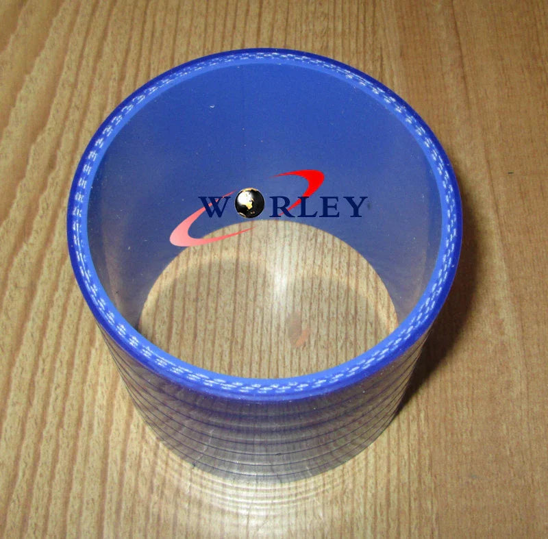 76mm Blue Silicone Straight Joiner Coupler Hose for Car