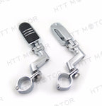 1.5" Highway Radical Flame Foot Peg Clamp for Harley Sportster 883 XL1200 (1986–2023)