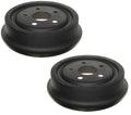 Set of 2 Rear Brake Drums ACDelco Advantage for Chevy Cavalier (2000–2005)