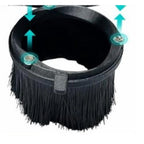 CNC Spindle Brush Dust Collector Cover for Engraving Machine (52/65/80mm)