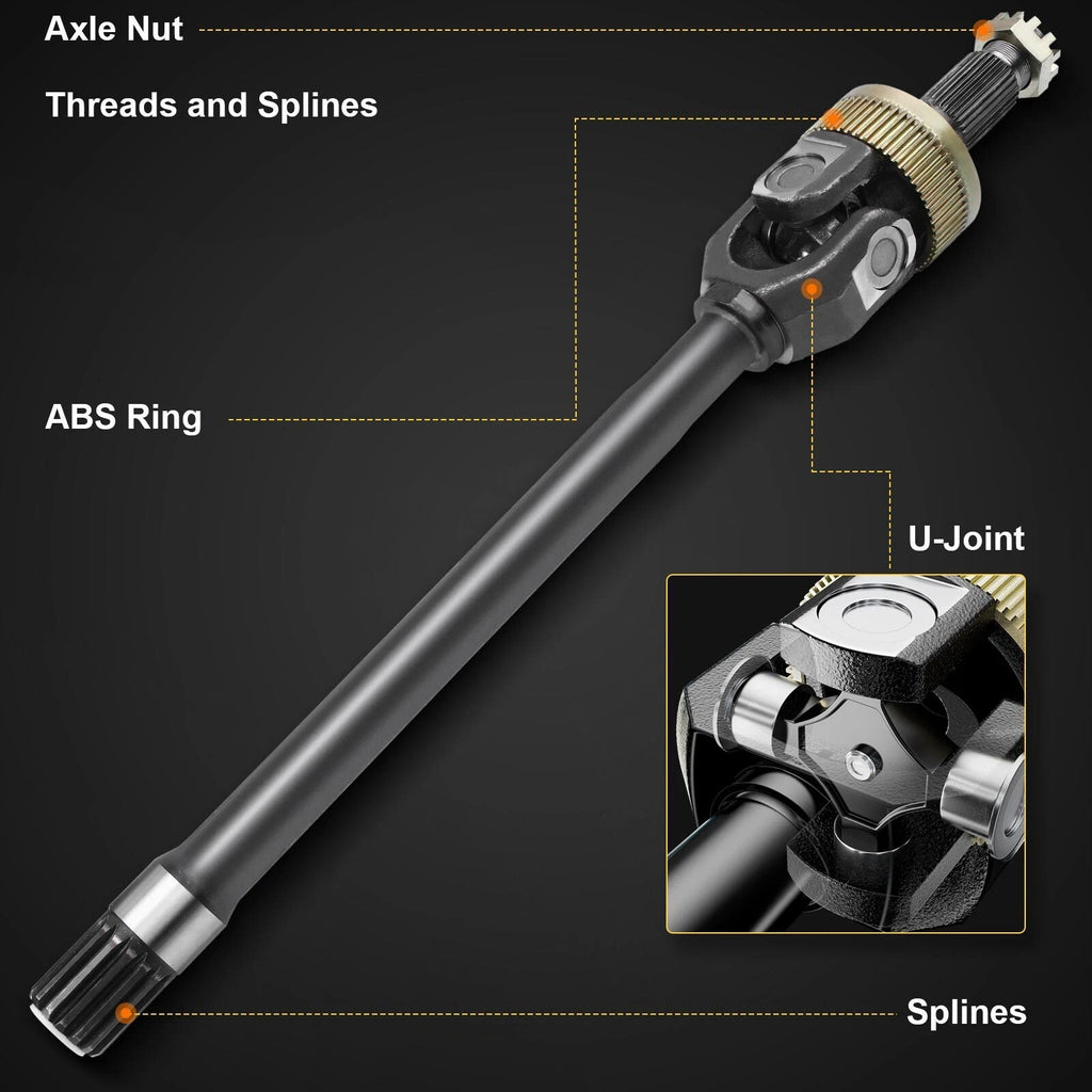 Front Left Axle Assembly for Jeep Wrangler JK (2013-2018)