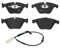 Set of 4 Brembo Front Low-Met Brake Pads with Sensor for BMW E82 E90 E92 E93 M3 (2008–2013)