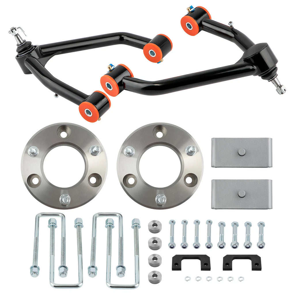 3" Front & 2" Rear Lift Kit with Control Arms for GMC Sierra 1500 (2007-2014)