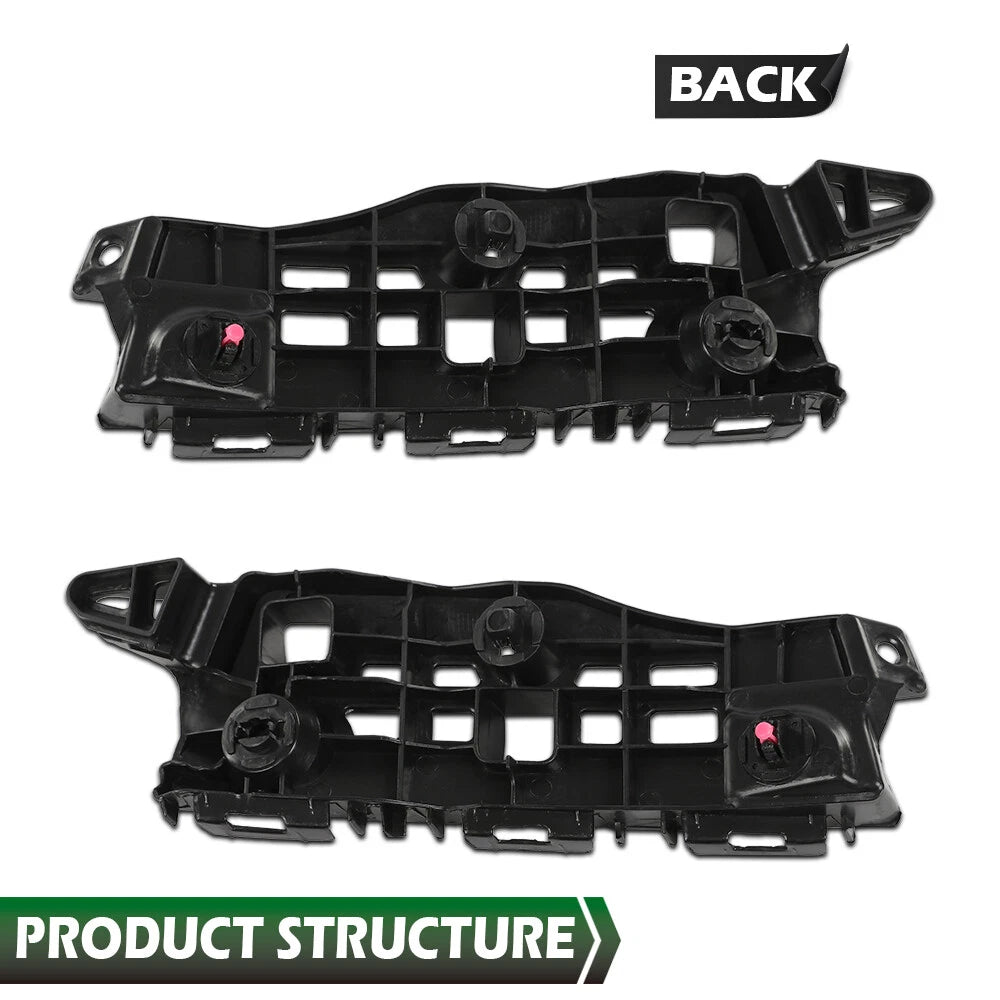 Set of 2 Front Bumper Bracket Supports for Lexus ES350 ES300h (2013–2018)