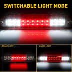 2Pcs LED 3rd Tail Stop Brake Cargo Light for Ford F-250 (1999–2009)