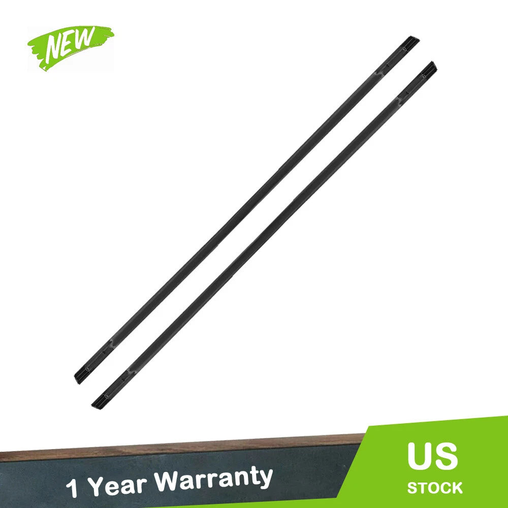 2X Roof Trim Molding Kit for Toyota Corolla (2003–2008) Black