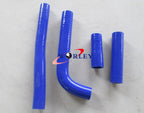 Aluminum Radiator & White Hose for Yamaha YZ400F (1998-2000)