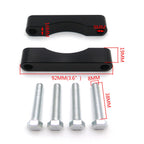 0.75" Front Fender Spacer for Harley Touring (1984–2013) - Black