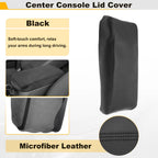 Leather Center Console Lid Armrest Cover for Subaru Crosstrek (2012–2017)