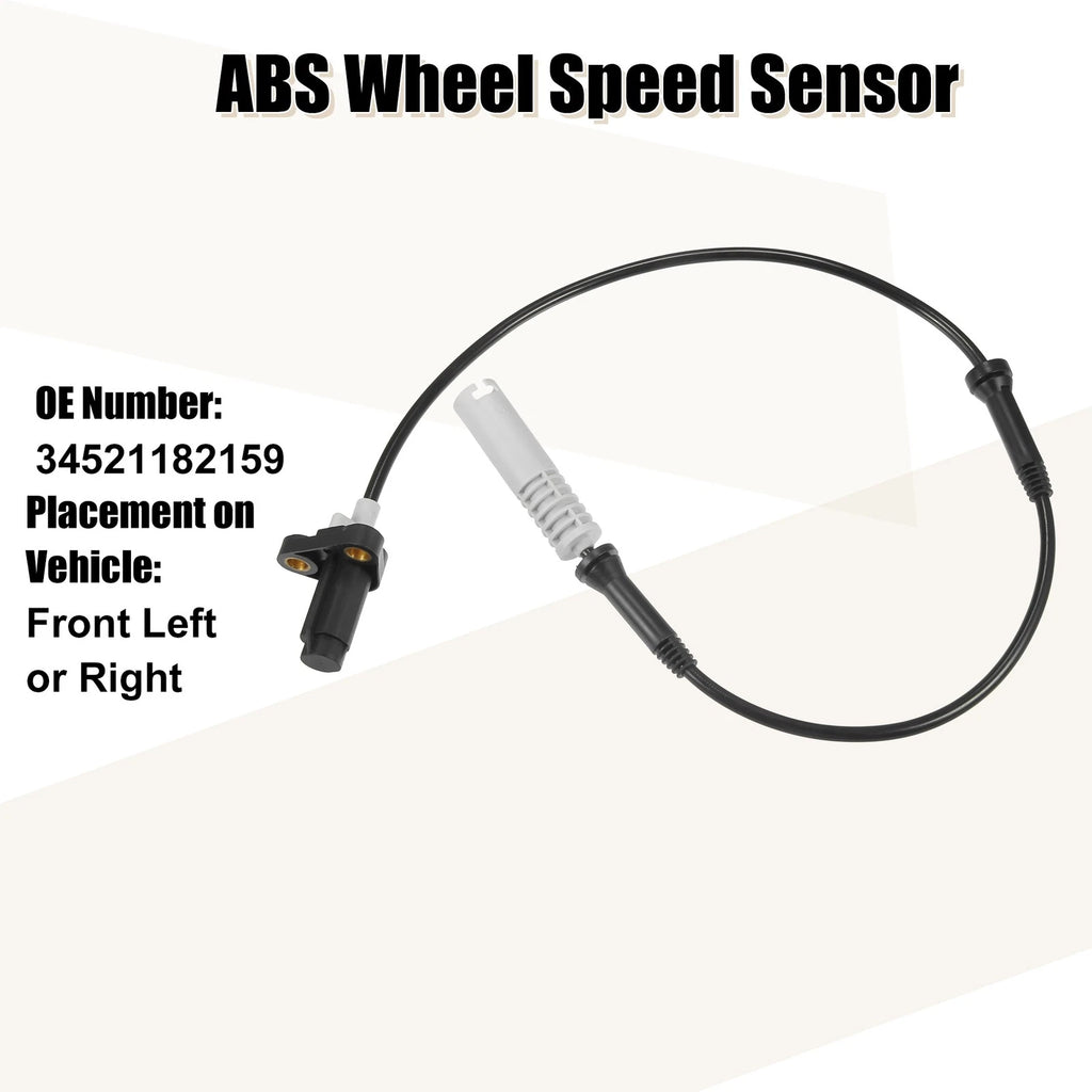 ABS Wheel Speed Sensor for BMW 520i 523i 528i (2001–2007) 34521182159