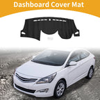 Dashboard Cover for Hyundai Elantra (2012–2017) Black Anti-Slip