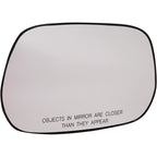Heated Passenger Right Side Mirror Glass for Toyota RAV4