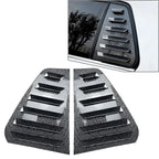 Rear Window Side Vent Shutter Louvers for VW Golf MK7 MK7.5 (14-19) Pair
