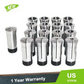 17PC Round Collet Set for 5C Lathe (Precision Tooling)