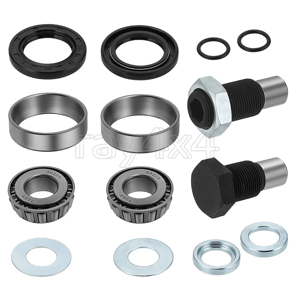 Swing Arm Bearing Seal Kit w/Shaft for Kawasaki KFX700 (2004–2009)
