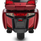 Rear Vertical LED Light Lens Strips for Honda Goldwing GL1800 (2012–2017) F6B (2013–2017)