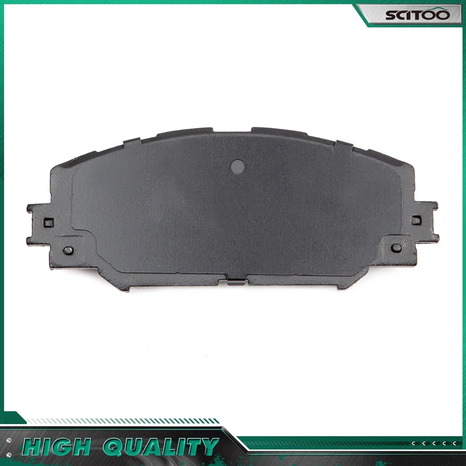 Front Brake Calipers Disc Rotors Ceramic Pad for Toyota Corolla (2009–2019)