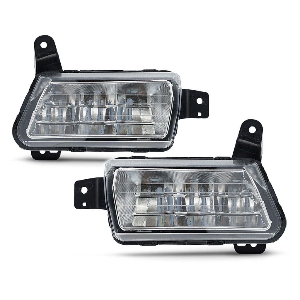 Set of 2 Front LED Fog Lights for Chevy Silverado 1500 (2022–2024)