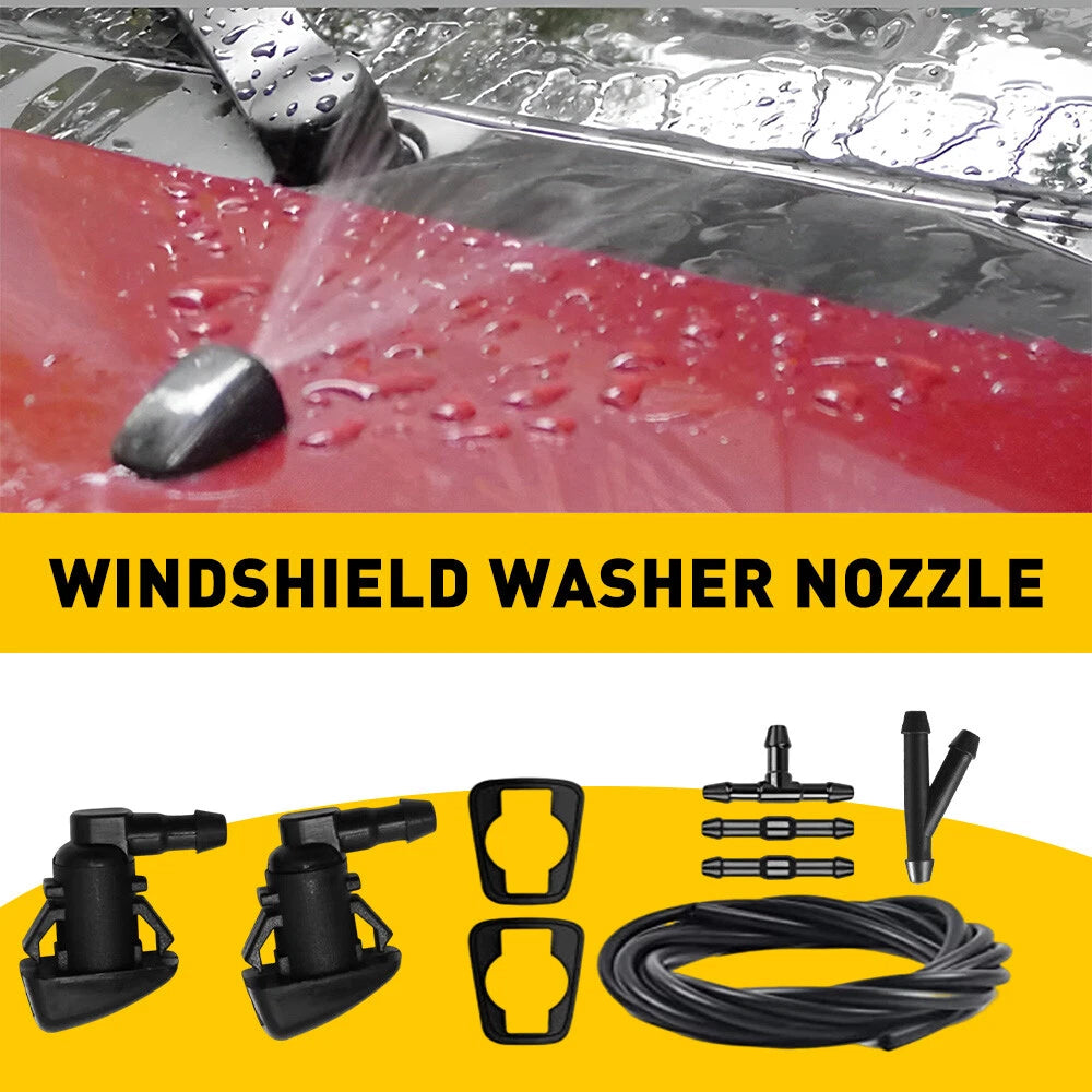 2X Windshield Washer Nozzle for Ford F250 F350 F450 F550 Super Duty (2011–2016)