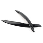 Headlight Eyebrow Cover Trim for VW Polo Mk5 6R 6C (2011-2017) Glossy Black
