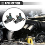 2X MAP Manifold Air Pressure Sensor for BMW 135i (2008–2013) No. 13627560063