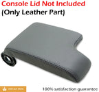 Center Console Armrest Cover for BMW E46 (1999–2004) Gray Leather Synthetic