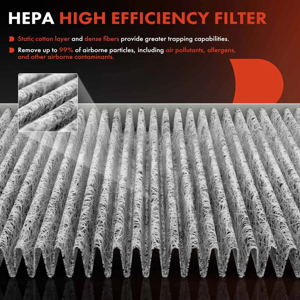 2X Activated Carbon Cabin Air Filter for Kia Sorento (2003-2009)