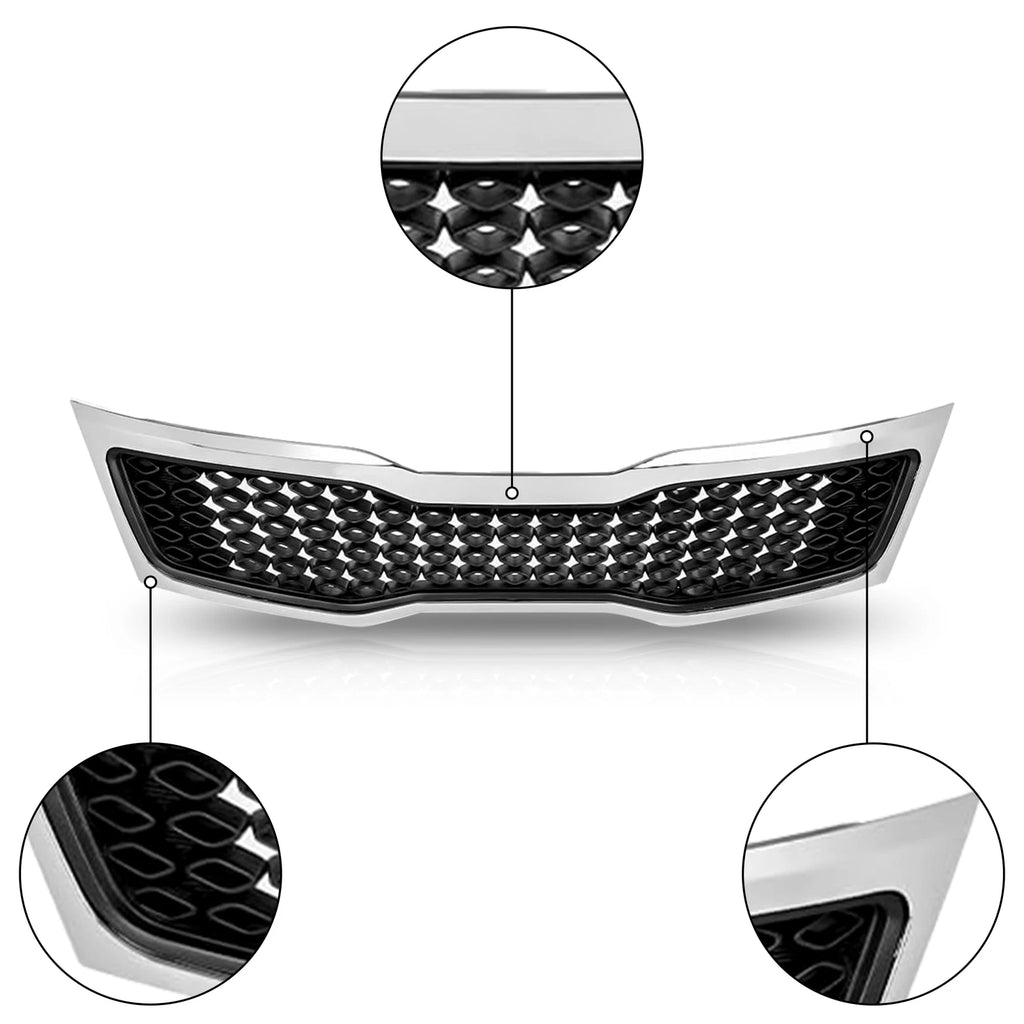 Chrome Front Grille for Kia Optima (2011-2013)
