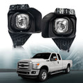 Fog Lights Set for Ford F250 F350 F450 F550 Super Duty (2011–2016)