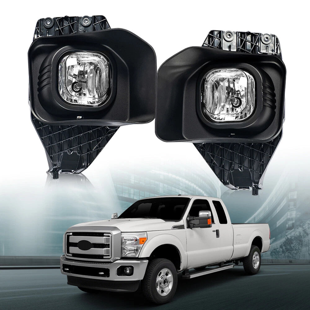 Fog Lights Set for Ford F250 F350 F450 F550 Super Duty (2011–2016)