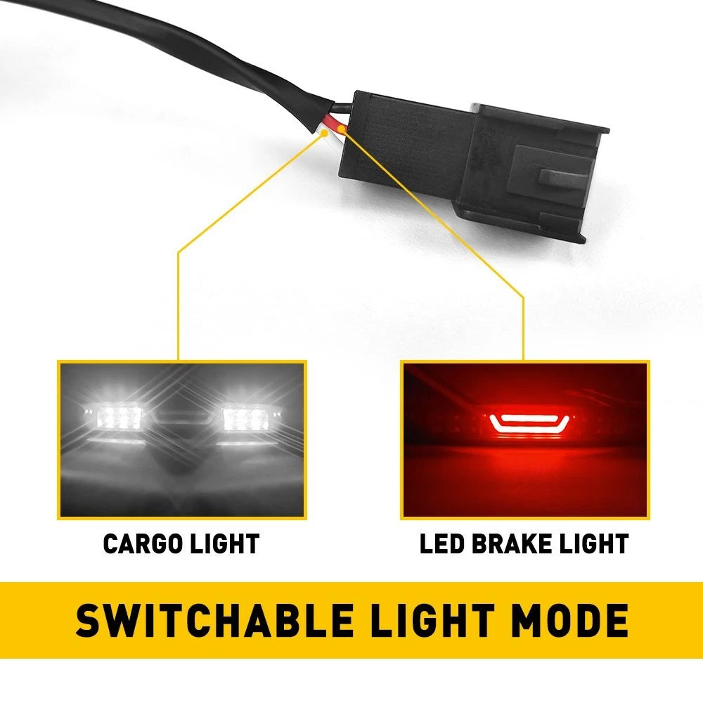 Smoked LED 3rd Brake Light for Chevy Silverado GMC Sierra 1500 2500 3500 (2007–2013)