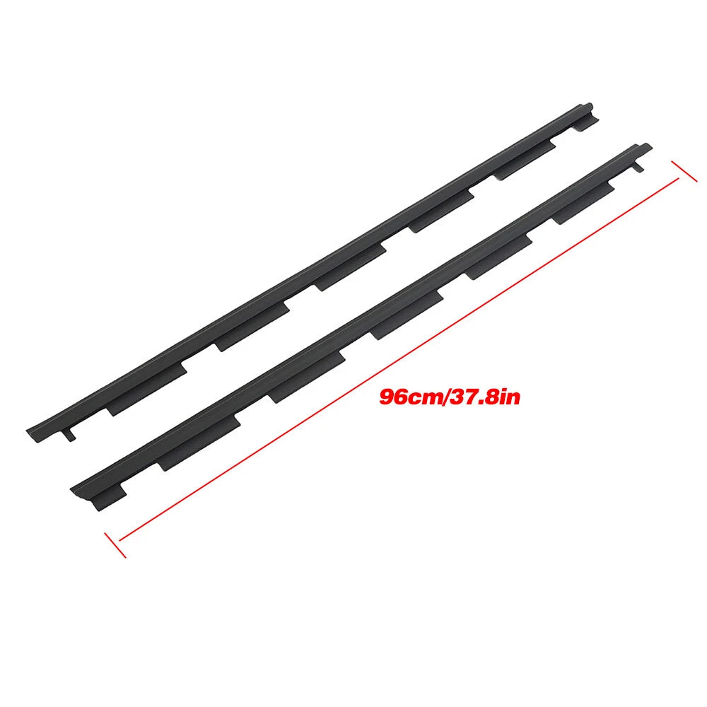 2X Outer Front Window Sweep Weatherstrip Seal for Chevy GMC Pickup Truck