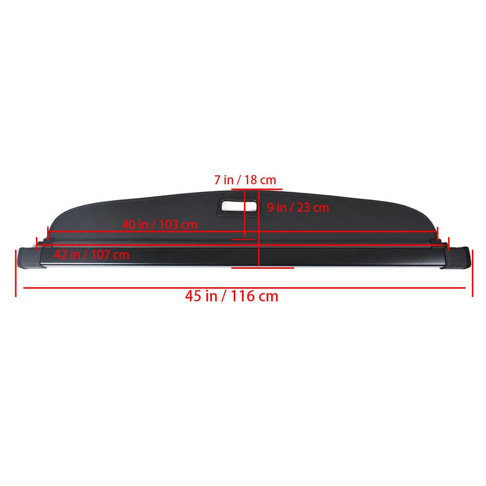 Trunk Shade Cargo Cover for Toyota Prius (2016â2019)