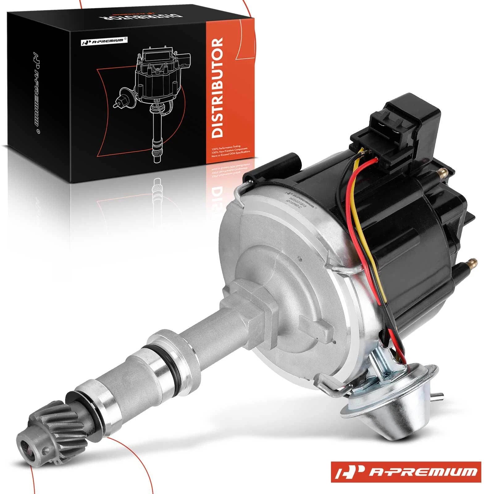 Ignition Distributor with Cap & Rotor for Chevy Malibu Impala Camaro 