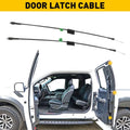 Set of 2 Rear Door Lower Side Latch Release Cables for Ford F150 F250 (1997–2004)
