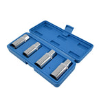 Set of 4 Socket Stud Screw Remover Extractors for Roller Bearings 6 8 10 2mm