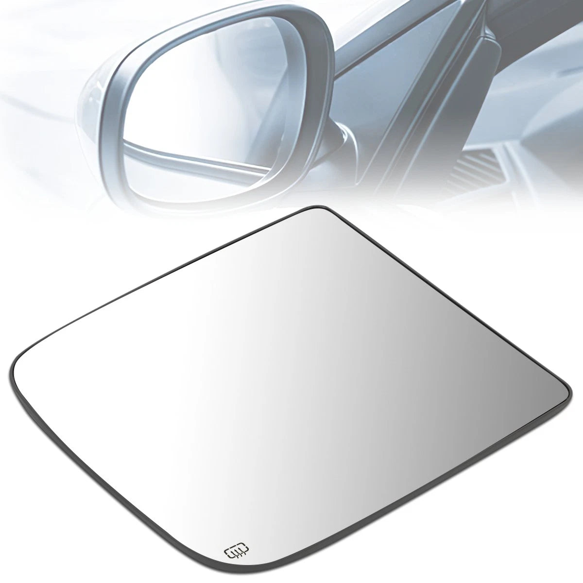 Right Mirror Glass Lens w/Heat for Ram Truck 1500 2500 (2009–2019) 68067726AA
