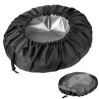 Waterproof Lawn Mower Cover with Stretch Drawstring (113 cm x 100 cm)