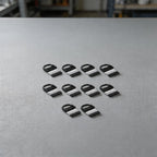 Set of 10 22mm Push Button Mounting Size Label Frames