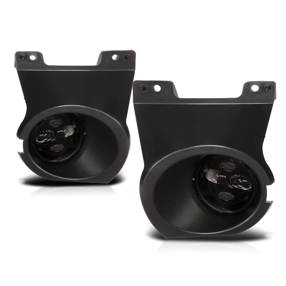 Smoked Lens Full LED Fog Lights for Ford F150 (2009–2014)