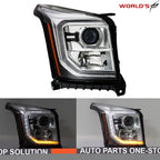 HID LED DRL Projector Headlight Set for GMC Yukon XL (2015–2020)