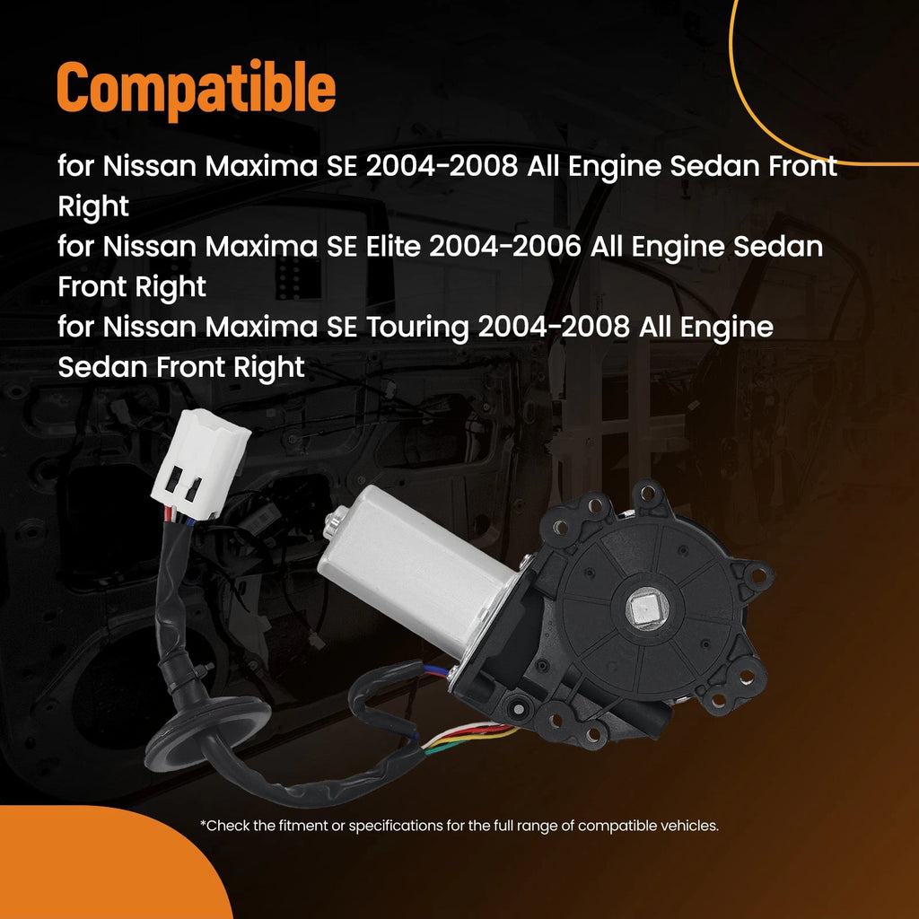 Electric Window Lift Motor for Nissan Maxima (2004-2008) Front Right